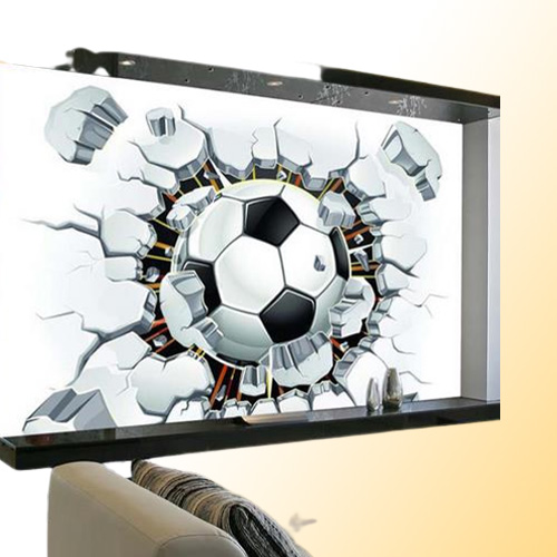 Custom Wall Mural Wallpaper 3D Soccer Sport Creative Art Wall Painting LivingRoom Bedroom TV Background Po Wallpaper Football6082024