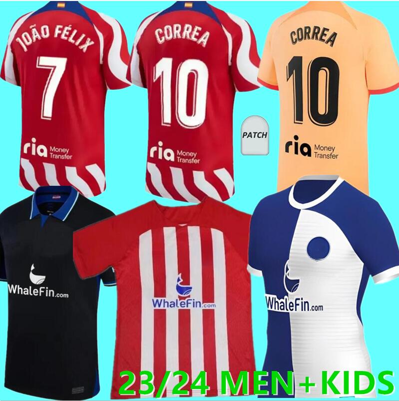 23 Fan player AtlETicO MaDriDS Soccer Jerseys 120th Anniversary MEMPHIS M. LLORENTE CORREA Kids Kit 23 Football Shirt Maillot Foot 2023 Home AWAY GRIEZMANN, 23/24
23 Fan player AtlETicO MaDriDS Soccer Jerseys 120th Anniversary MEMPHIS M. LLORENTE CORREA Kids Kit 23 Football Shirt Maillot Foot 2023 Home AWAY GRIEZMANN, 23/24