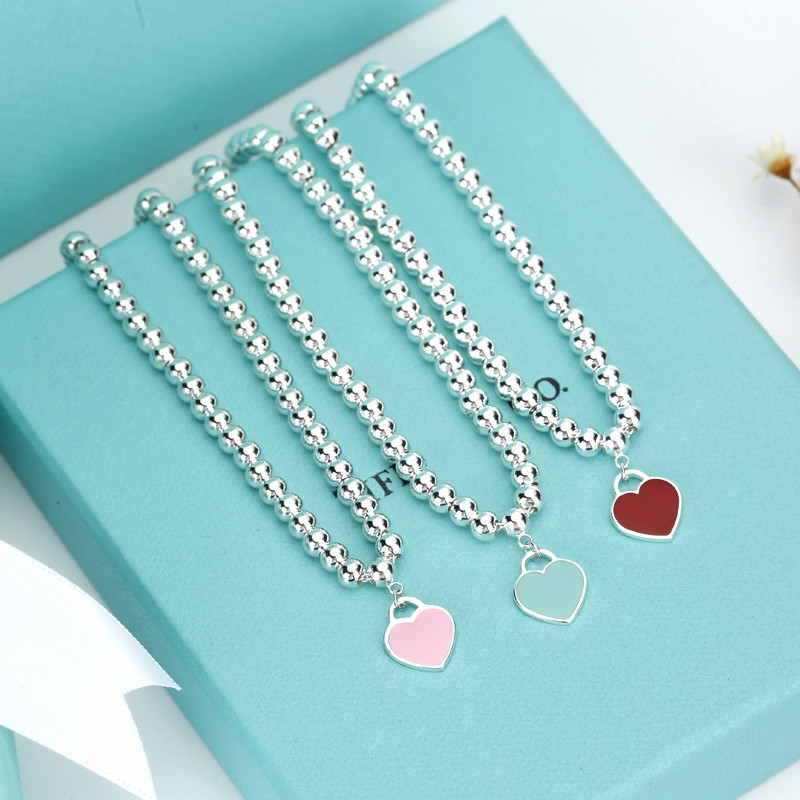 Fashion love heart necklace luxury designer jewelry stainless steel christmas day gift plated dainty silver chain Tiffanys pendant necklaces
Fashion love heart necklace luxury designer jewelry stainless steel christmas day gift plated dainty silver chain Tiffanys pendant necklaces