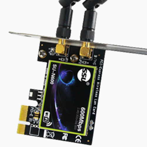 Desktop builtin pcie wireless network card dual frequency 300M wireless WIFI network card 24G 5G supports AP launch
