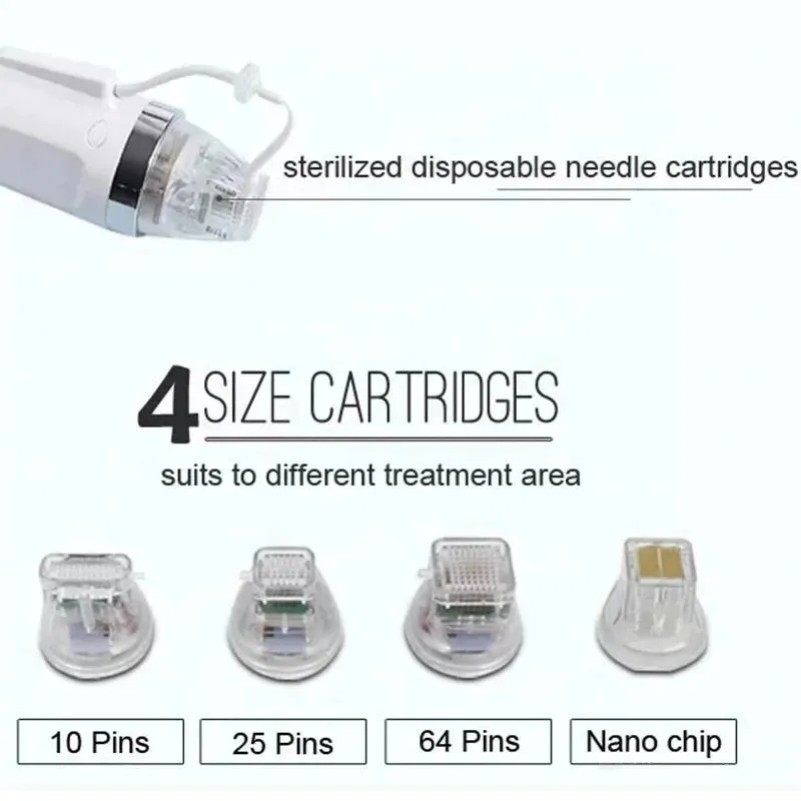 RF Equipment micro-needle Replacement Needle 10 Needles, 25 Pins, 64 Pins, Nano fractional micro-needle skin beauty machine needles Microneedle Machine Needle
RF Equipment micro-needle Replacement Needle 10 Needles, 25 Pins, 64 Pins, Nano fractional micro-needle skin beauty machine needles Microneedle Machine Needle