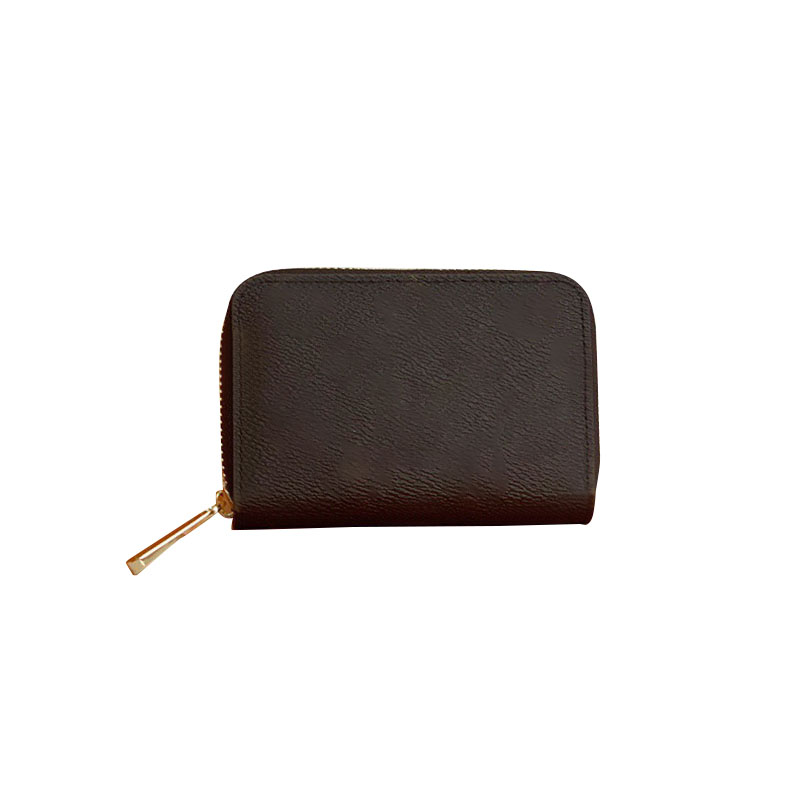 Designer Wallet ZIPPY Short Wallet for Women Pouch Cards Slots Zipper Purses Luxury Woman Clutch Wallets Fashion Coin Pocket Card Holder Purse Shorts Zip Clutch Bag