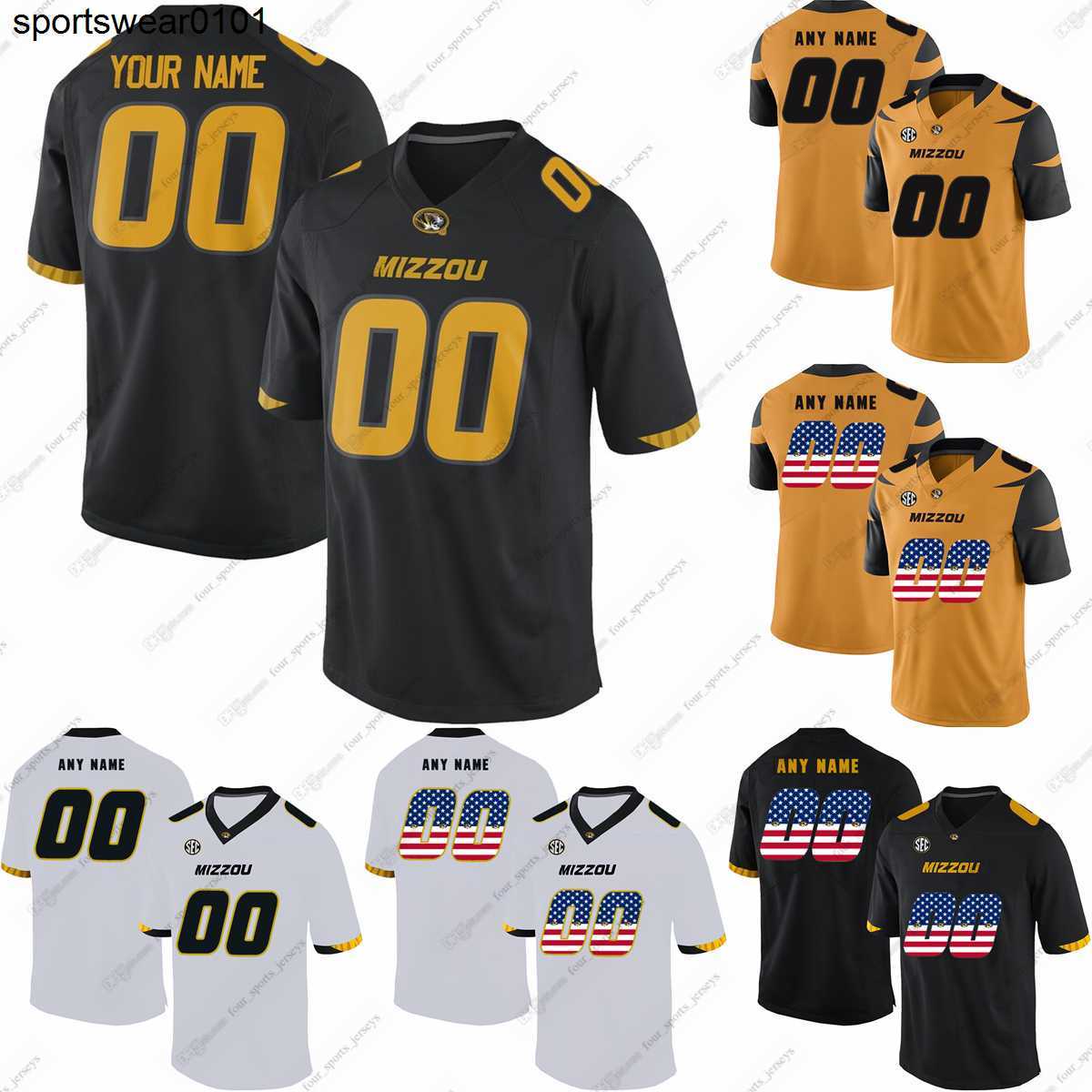 Custom College Missouri Tigers Football Jerseys Hoerstkamp Johanns Miller Stephens Whisner Bullard Delgado Erickson Foster