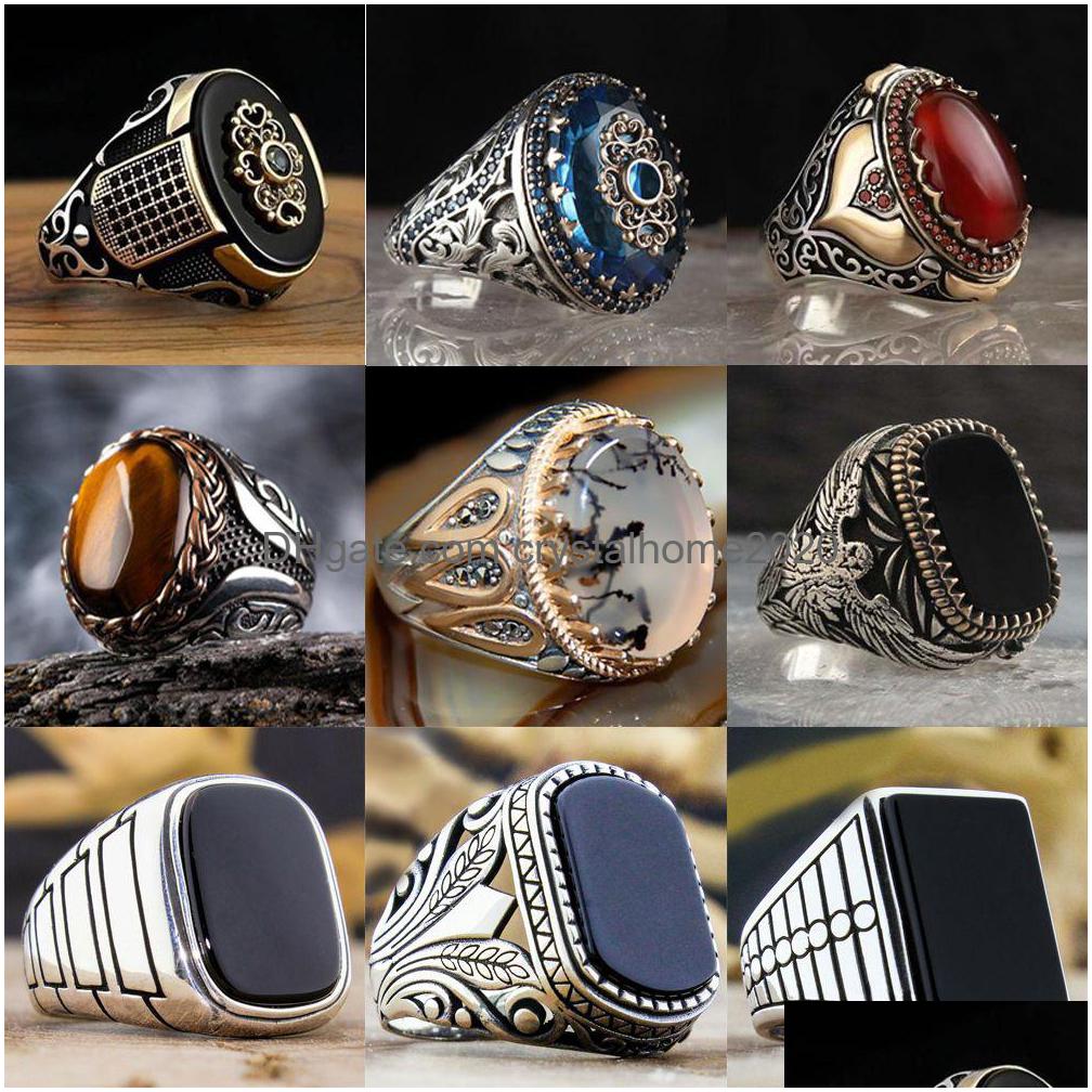 Band Rings Handmade Turkish Ring For Men Vintage Double Swords Black Zircon Punk Islamic Religious Muslim Jewelry Drop Delivery Dhfuw
Band Rings Handmade Turkish Ring For Men Vintage Double Swords Black Zircon Punk Islamic Religious Muslim Jewelry Drop Delivery Dhfuw