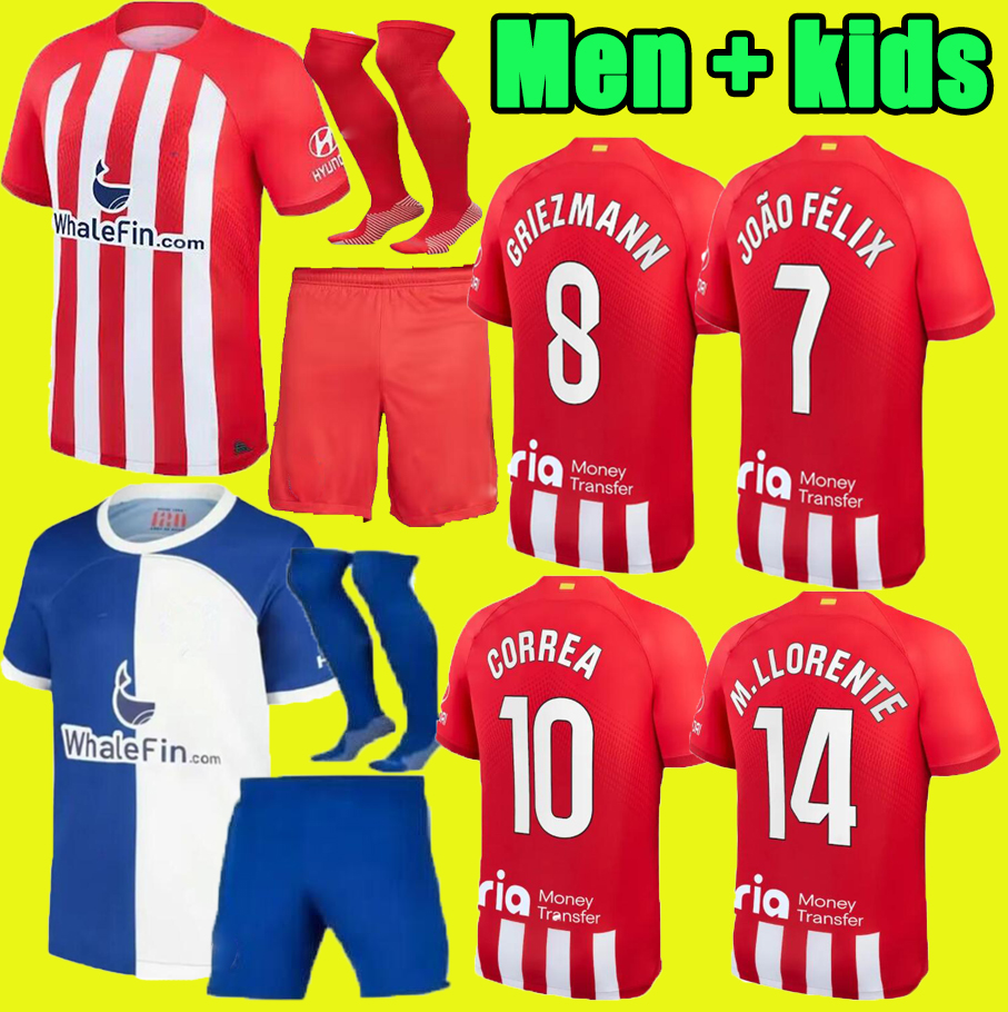 3XL 4XL 23 24 Fan player AtlETicO MaDriDS Soccer Jerseys 120th Anniversary MEMPHIS M. LLORENTE CORREA Kids Kit 23 24 Football Shirt 2023 Home AWAY GRIEZMANN
3XL 4XL 23 24 Fan player AtlETicO MaDriDS Soccer Jerseys 120th Anniversary MEMPHIS M. LLORENTE CORREA Kids Kit 23 24 Football Shirt 2023 Home AWAY GRIEZMANN