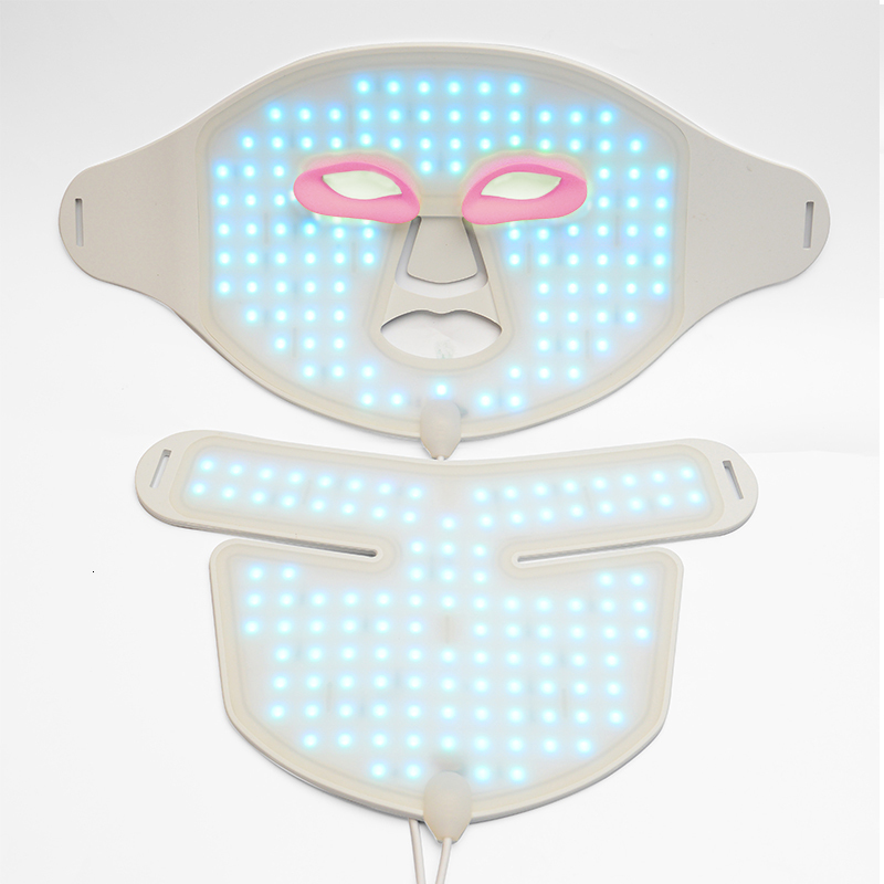 Face Care Devices Korean Led Mask Light Therapy Acne Whitening and Skin Rejuvenation Beauty 7 Colors Electric Silicone Face 230701