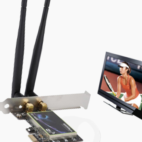 Desktop builtin pcie wireless network card dual frequency 300M wireless WIFI network card 24G 5G supports AP launch