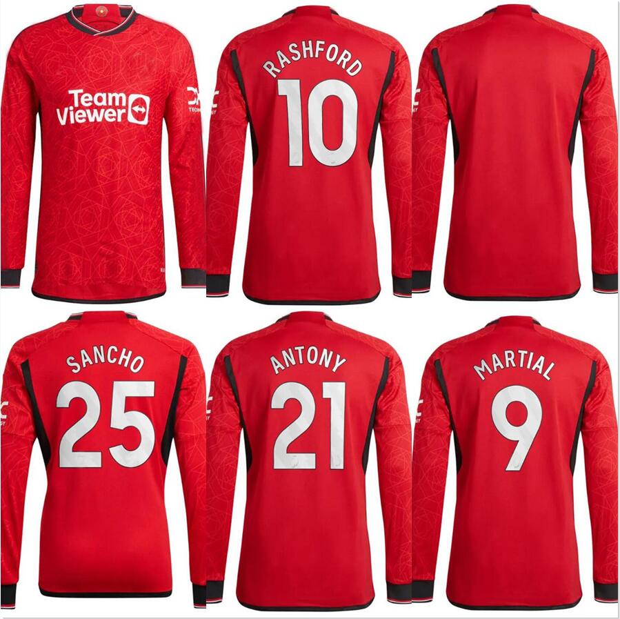 Long sleeved 23 24 SANCHO soccer jerseys home ANTONY ERIKSEN B.FERNANDES MANS UTDS RASHFORD 2023 2024 Long sleeve VARANE MAGUIRE football shirt
Long sleeved 23 24 SANCHO soccer jerseys home ANTONY ERIKSEN B.FERNANDES MANS UTDS RASHFORD 2023 2024 Long sleeve VARANE MAGUIRE football shirt