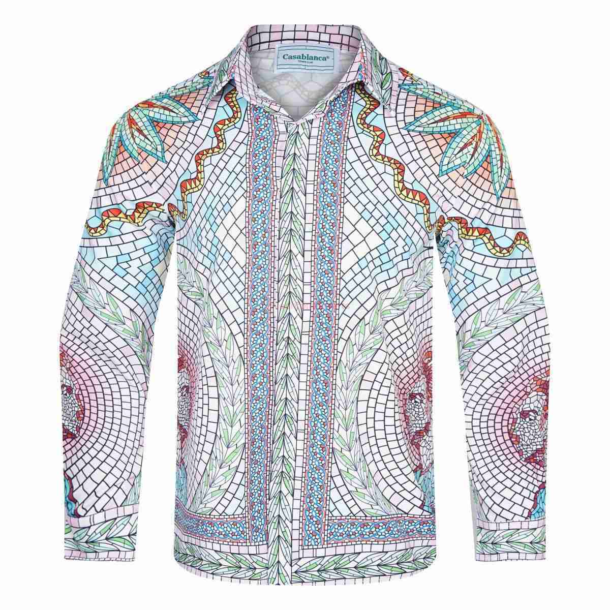Casa Designer Fashion Clothing Shirts Tracksuits 2023 New Casablanca Colored Glass Long Sleeve Shirts for Men Women's Casablanca, Shipping fee
Casa Designer Fashion Clothing Shirts Tracksuits 2023 New Casablanca Colored Glass Long Sleeve Shirts for Men Women's Casablanca, Shipping fee