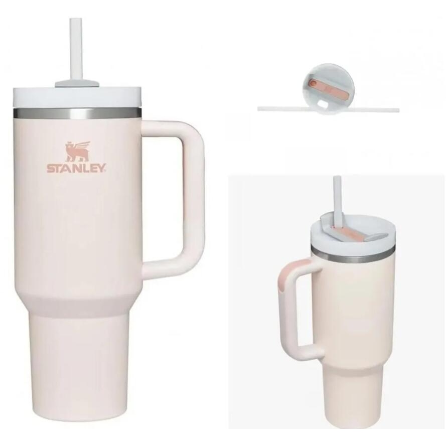 DHL STANLEY Quencher H2.0 40oz Stainless Steel Tumblers Cups With Silicone Handle Lid and Straw 2nd Generation Car Mugs Vacuum Insulated Water Bottles GJ0703599, Multi-color with frosted lids
DHL STANLEY Quencher H2.0 40oz Stainless Steel Tumblers Cups With Silicone Handle Lid and Straw 2nd Generation Car Mugs Vacuum Insulated Water Bottles GJ0703599, Multi-color with frosted lids