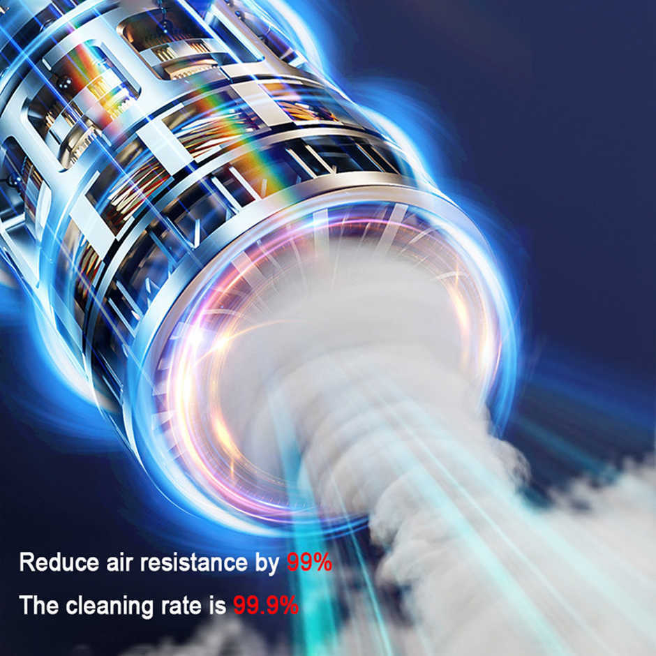 New 95000Pa Wireless Handheld Mini Portable Robot Vacuum Cleaner For Car Home Desktop Keyboard Cleaning