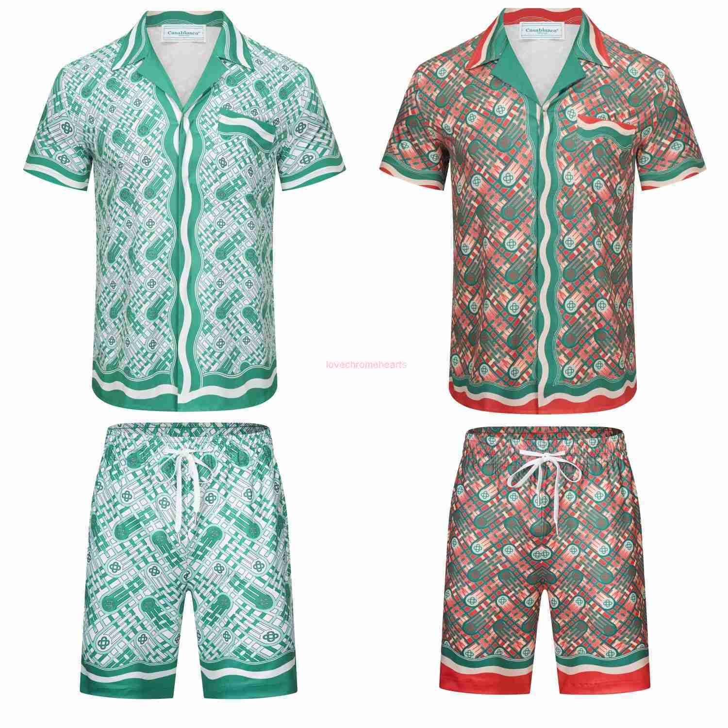 Casa Designer Fashion Clothing Shirts Tracksuits 2023 New Casablanca Stripe Interwoven Short Sleeve Shirt Set for Men Women's Leisure, Shipping fee
Casa Designer Fashion Clothing Shirts Tracksuits 2023 New Casablanca Stripe Interwoven Short Sleeve Shirt Set for Men Women's Leisure, Shipping fee