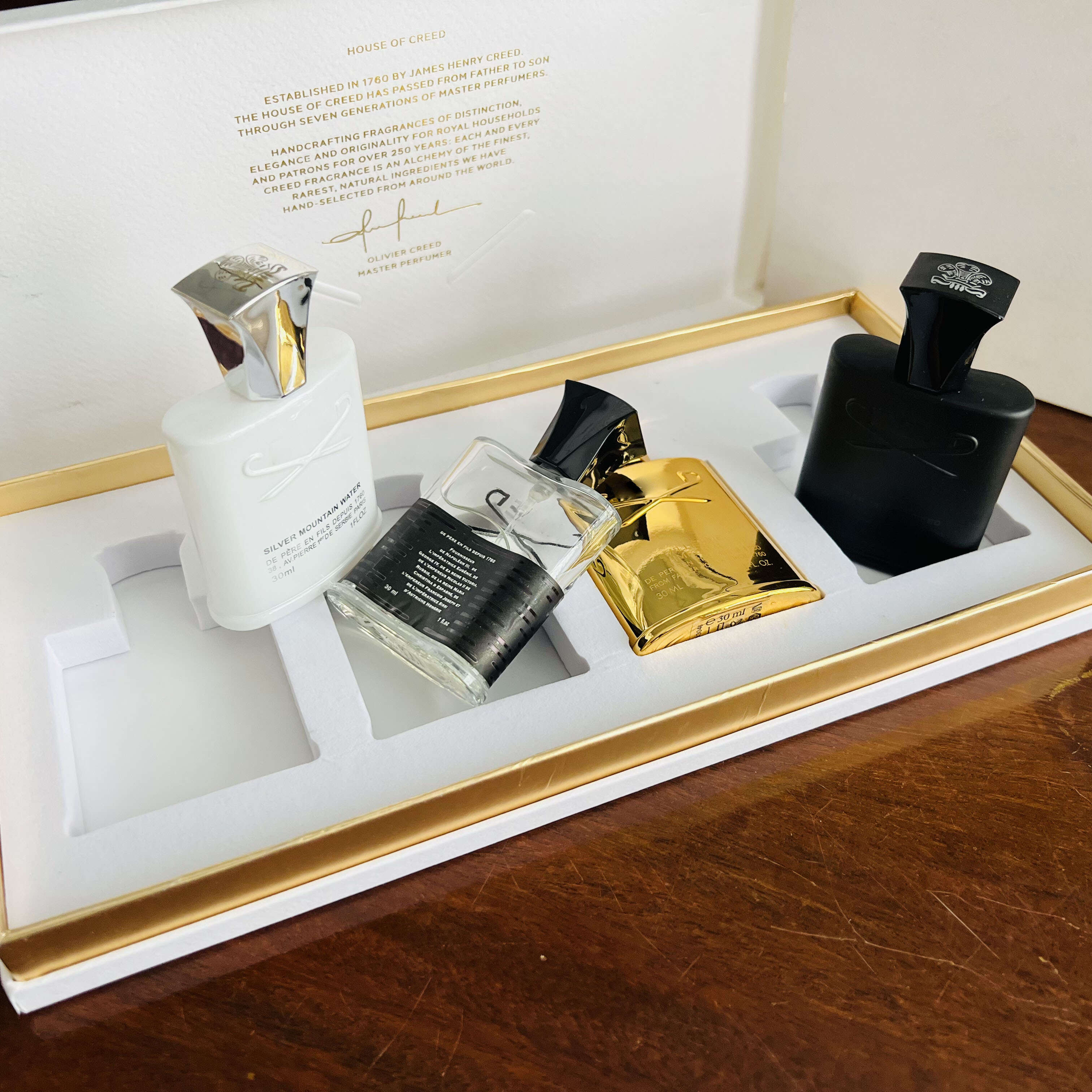 Fixed Deal Creed Men Fragrance Set 30ml*3pcs & 30ml*4pcs Portable Kits Long Lasting Gentleman Perfume Sets Amazing Smell Fast Deli
Fixed Deal Creed Men Fragrance Set 30ml*3pcs & 30ml*4pcs Portable Kits Long Lasting Gentleman Perfume Sets Amazing Smell Fast Deli