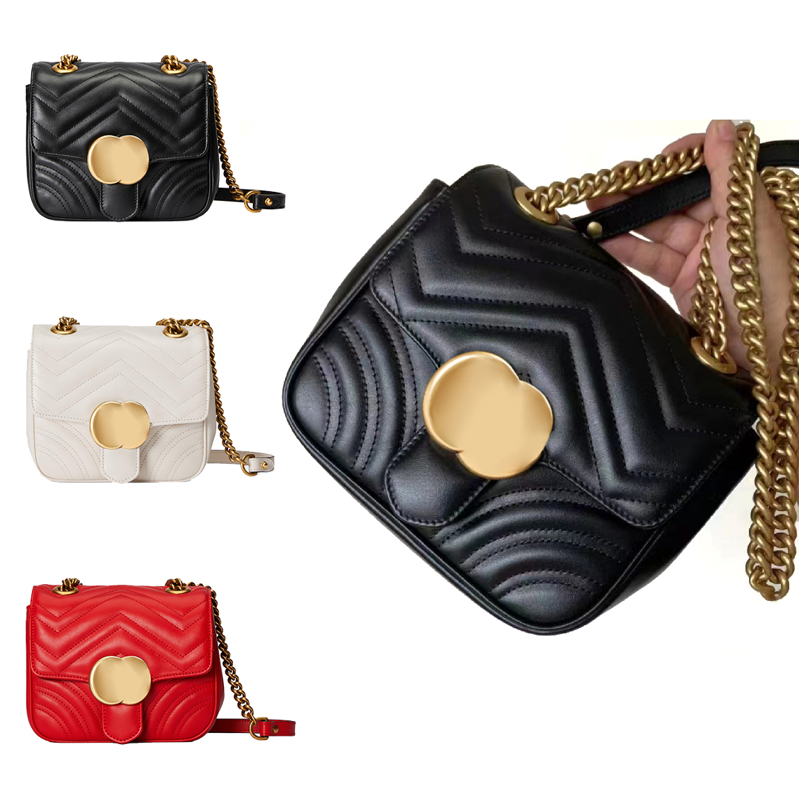 mini Genuine leather Luxury Designer Marmont flap envelope bags quilted womens mens man fashion sling Totes Shoulder bag Cross Body handbags hand Clutch Evening bag, Embroidery gray
mini Genuine leather Luxury Designer Marmont flap envelope bags quilted womens mens man fashion sling Totes Shoulder bag Cross Body handbags hand Clutch Evening bag, Embroidery gray