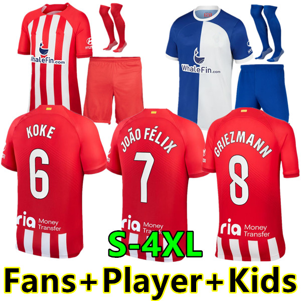 23 24 ATLETICO Soccer Jerseys 120 year anniversary MEMPHIS MADRIDs 2023 2024 CARRASCO CORREA camiseta de futbol HERRERA LLORENTE A MAD men kids player Football Shirt, 23/24 away player
23 24 ATLETICO Soccer Jerseys 120 year anniversary MEMPHIS MADRIDs 2023 2024 CARRASCO CORREA camiseta de futbol HERRERA LLORENTE A MAD men kids player Football Shirt, 23/24 away player