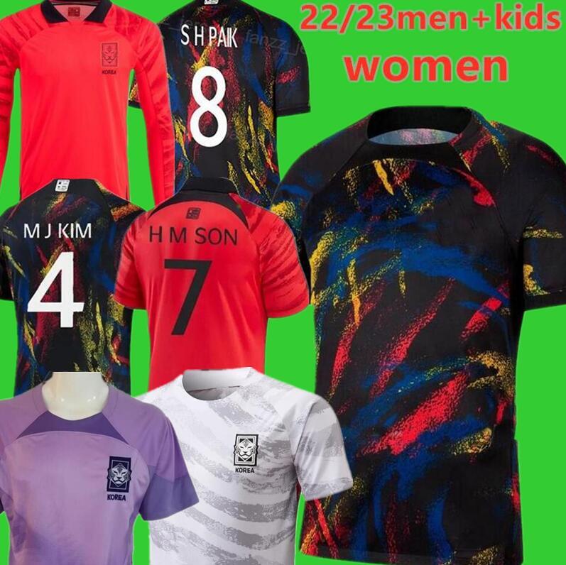 4XL 2023 South Korea Soccer Jerseys National Team 22/23/24 SON Cho Gue sung In Bum Hwang Ui jo JEONG SUNG fans player version 2002 Retro men kids kit sock Football Shirts
4XL 2023 South Korea Soccer Jerseys National Team 22/23/24 SON Cho Gue sung In Bum Hwang Ui jo JEONG SUNG fans player version 2002 Retro men kids kit sock Football Shirts