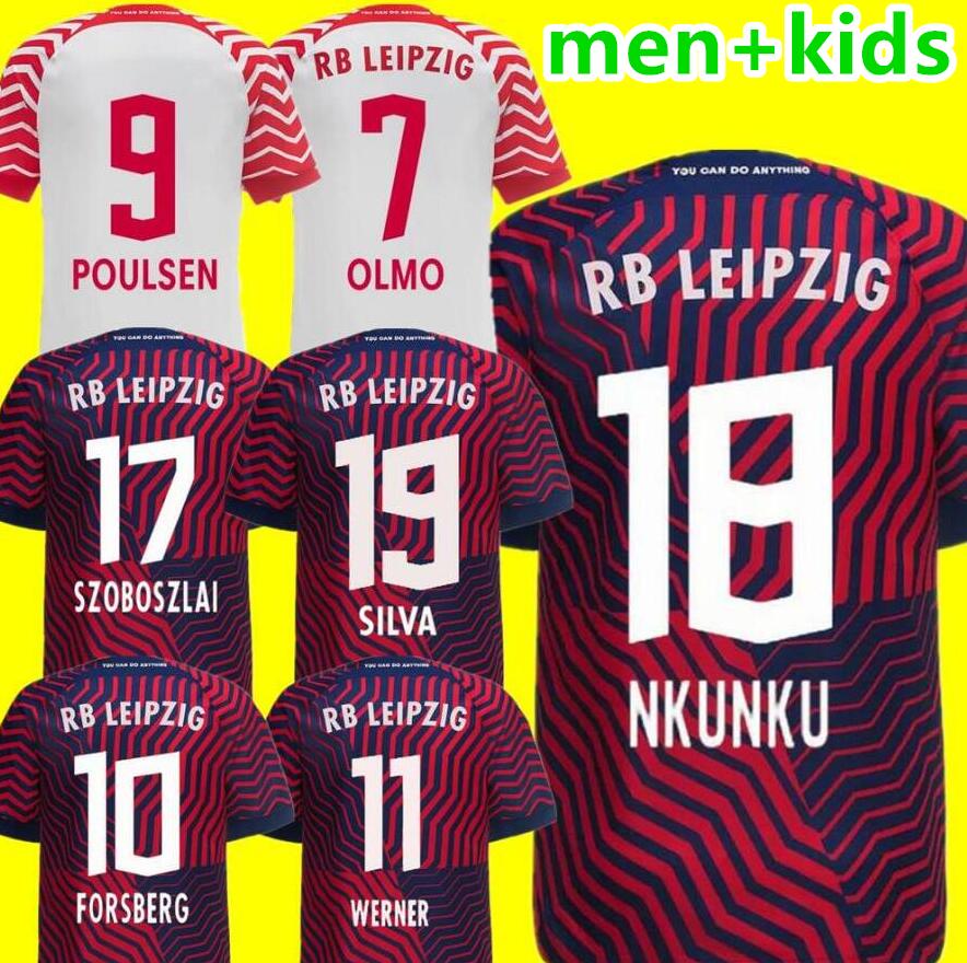 2023 RBL soccer jerseys Leipziges Werner away NKUNKU POULSEN FORSBERG 24 23 Bundesliga SABITZER camisetas de futbol men kids kit socks full sets Football shirts, 13
2023 RBL soccer jerseys Leipziges Werner away NKUNKU POULSEN FORSBERG 24 23 Bundesliga SABITZER camisetas de futbol men kids kit socks full sets Football shirts, 13