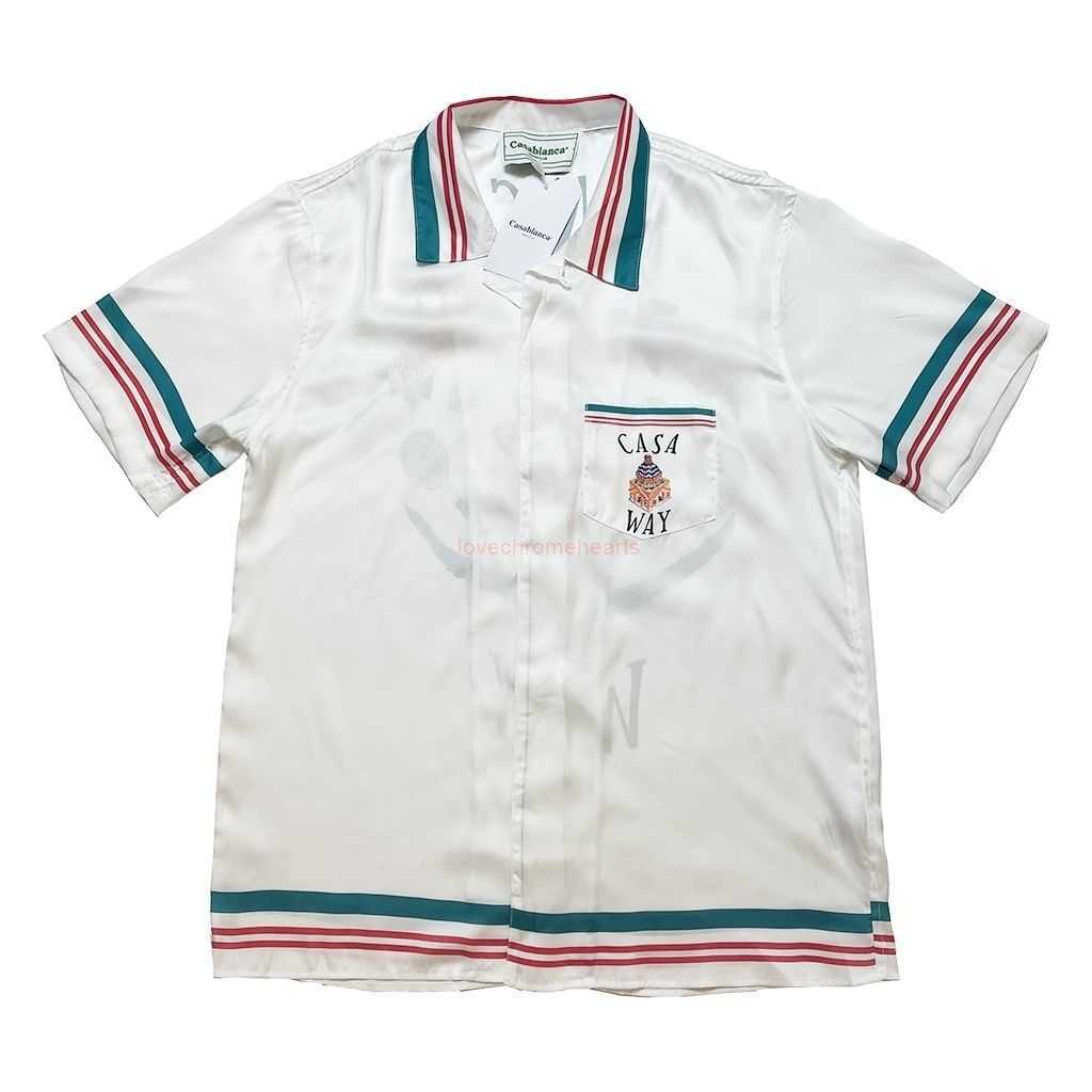 Casa Designer Fashion Clothing Shirts Tracksuits High Quality Casablanca Castle Floral Print Men' Women' Loose Versatile Silk Short Sleeved Shirt Shorts, Shipping fee
Casa Designer Fashion Clothing Shirts Tracksuits High Quality Casablanca Castle Floral Print Men' Women' Loose Versatile Silk Short Sleeved Shirt Shorts, Shipping fee