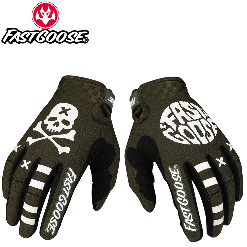 2023 Trend Fashion Burst Outdoor Sports Gloves Long Finger Touch Screen Motorcycle Gloves