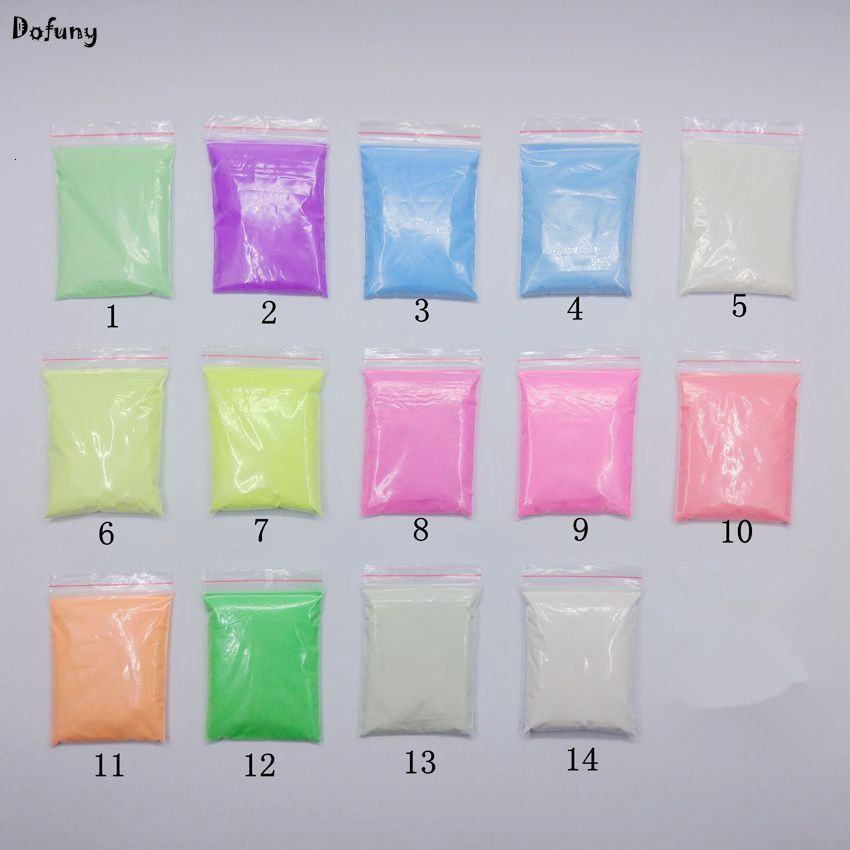 Nail Glitter White Poluminescent Powder Phosphor Powder For DIY Epoxy Resin Paint Pigment Materials 500g/Bag Glow Blue Color In the Dark 230703