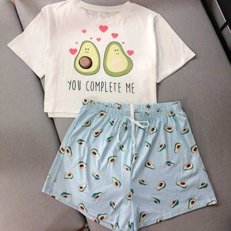 Women's Sleep Lounge Cow Printed Pajamas for Women Nightie Summer Home Clothes Pijama Set Femme Pyjama Sleep Tops + Pants, Lanbai
Women's Sleep Lounge Cow Printed Pajamas for Women Nightie Summer Home Clothes Pijama Set Femme Pyjama Sleep Tops + Pants, Lanbai