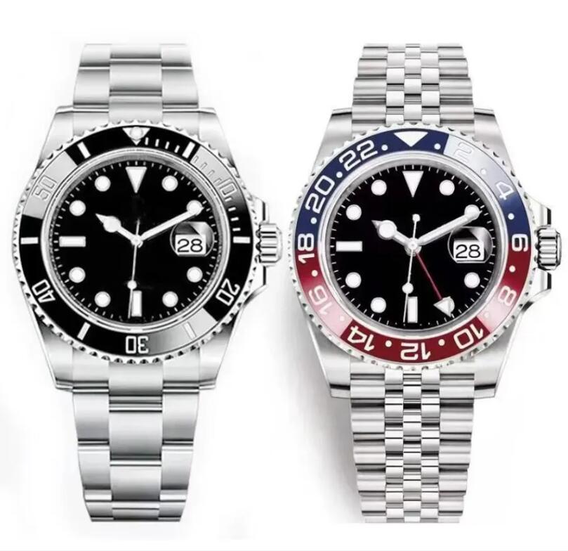 Luxury wristwatch Men Ceramic Bezel Mens watches GMT II Watch automatic Mechanical 2813 Movement Sapphire Waterproof Designers Wristwatches montre de luxe heuer