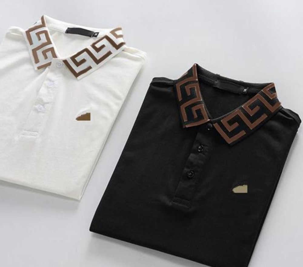 2023 New designer Men's Polo Shirt Short Sleeve T-shirt Loose Summer fashion brand Solid Half Casual Tops Asian mens Tshirt polo, White
2023 New designer Men's Polo Shirt Short Sleeve T-shirt Loose Summer fashion brand Solid Half Casual Tops Asian mens Tshirt polo, White