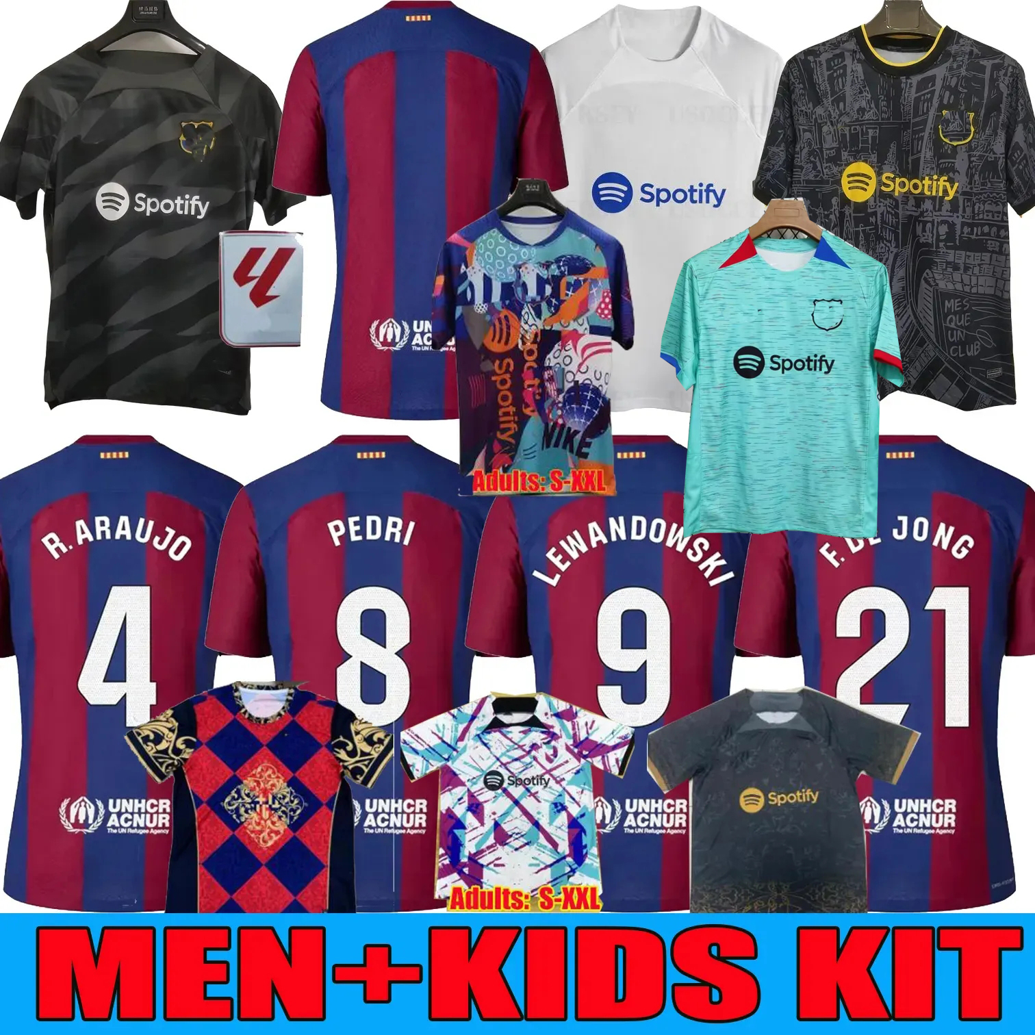 22 23 24 PEDRI LEWANDOWSKI soccer jerseyS GAVI camiseta de futbol FERRAN 2023 training FC ANSU FATI RAPHINHA barcelona ERIC football shirt men barca kids equipments, Image adult
22 23 24 PEDRI LEWANDOWSKI soccer jerseyS GAVI camiseta de futbol FERRAN 2023 training FC ANSU FATI RAPHINHA barcelona ERIC football shirt men barca kids equipments, Image adult