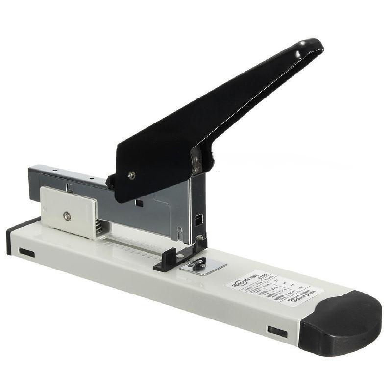 Staplers Huapuda Heavy Type Metal Stapler Bookbinding Stapling 120 Sheet Capacity Office Tools Fit Staplespins 2313 2310 238 236 230703