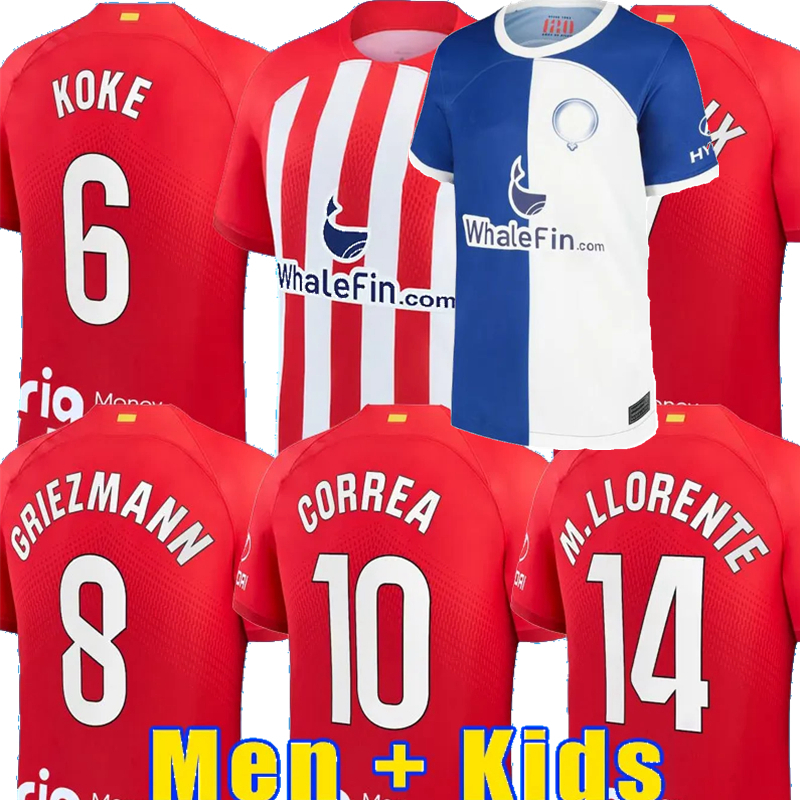 Player fans MEMPHIS Athletic MadridS Soccer jerseys 2023 2024 KOKE R.DE PAUL CARRASCO MORATA Azpilicueta football shirts kids WITSEL Atletico GRIEZMANN 120th, Kids home sets
Player fans MEMPHIS Athletic MadridS Soccer jerseys 2023 2024 KOKE R.DE PAUL CARRASCO MORATA Azpilicueta football shirts kids WITSEL Atletico GRIEZMANN 120th, Kids home sets
