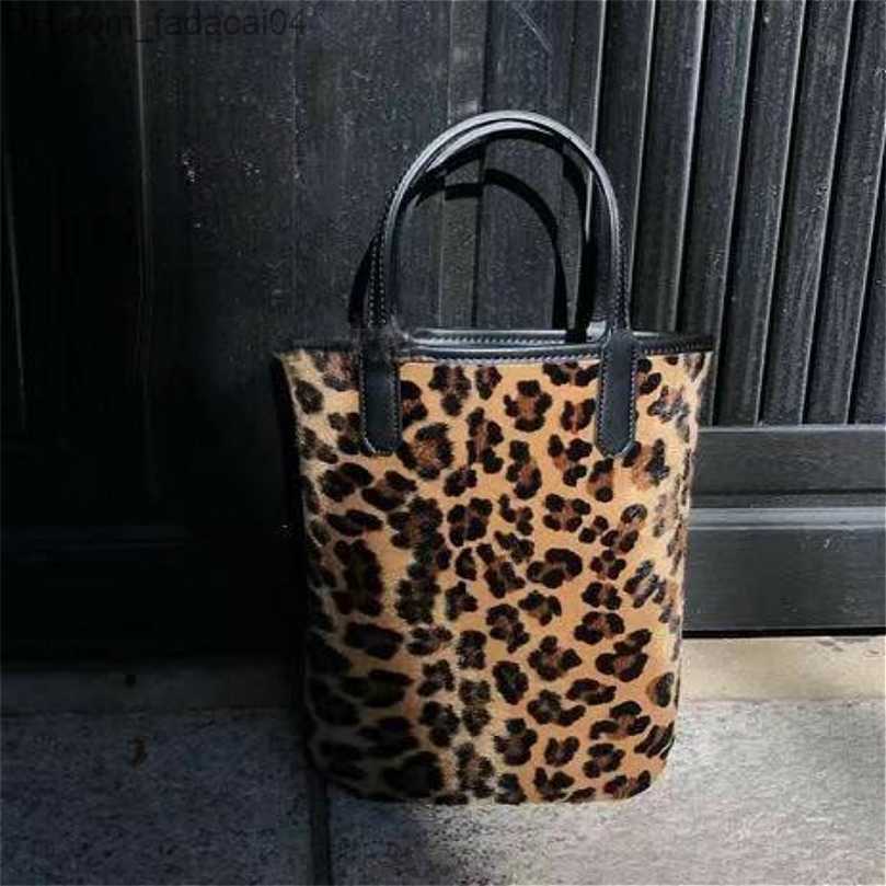 Evening Bags Evening Bags Vintage Leopard Pattern Women Small Shoulder Bag Fashion Plush Ladies Purse Handbags Portable Female Daily Messenger Bags Z2