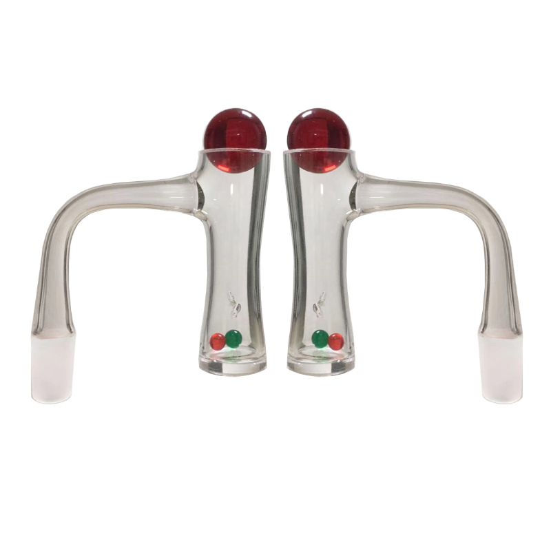 Fully Welded Hourglass Quartz Banger With Terp Carb Cap and Pearl Beveled Edge Middle Slim Air Hole Seamless Full Weld Bangers for Glass Bongs Hookah
Fully Welded Hourglass Quartz Banger With Terp Carb Cap and Pearl Beveled Edge Middle Slim Air Hole Seamless Full Weld Bangers for Glass Bongs Hookah