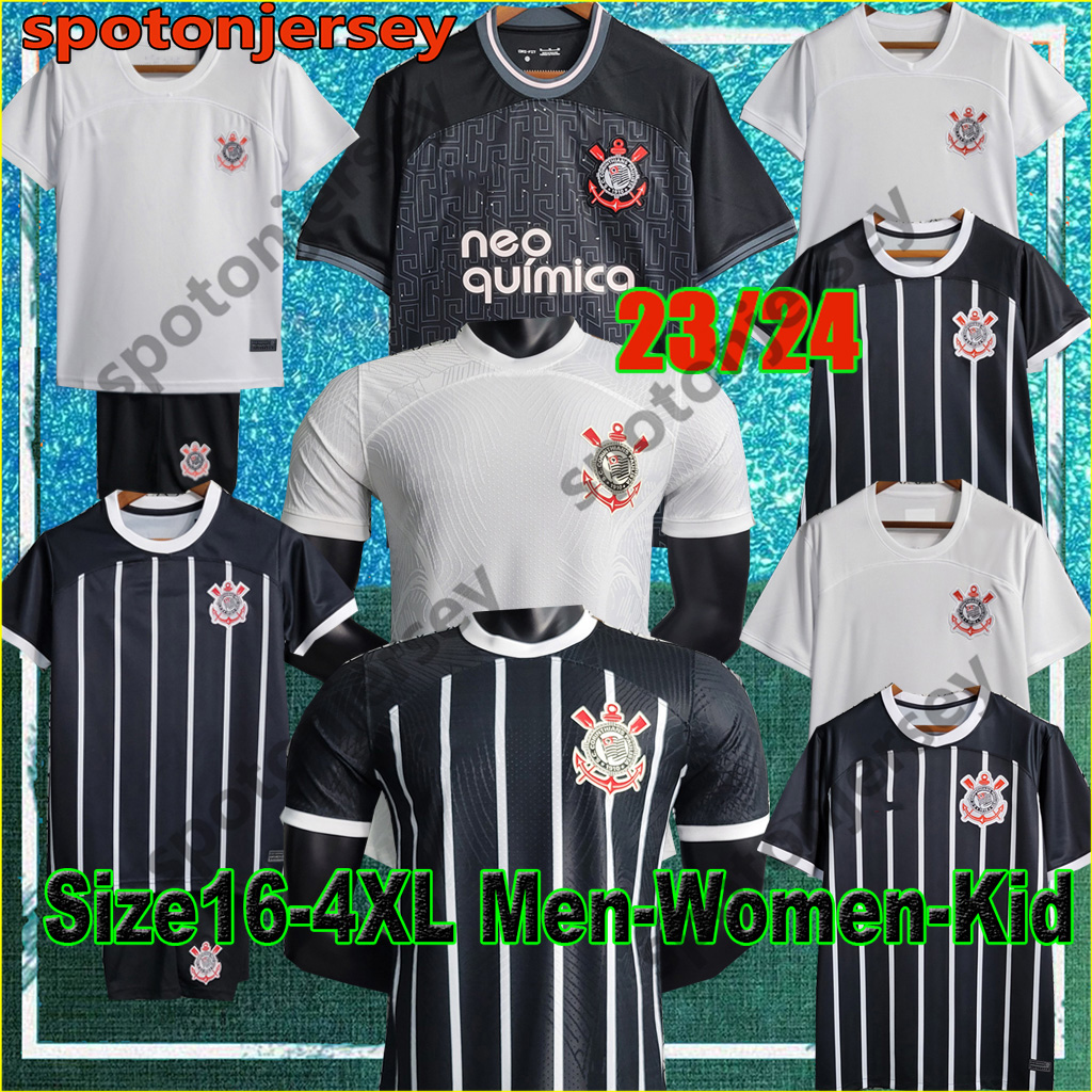 New 2023 2024 Corinthians Soccer Jerseys camisetas de foot GUSTAVO GIULIANO football shirts GIL camisa Corinthians Mens top & Kids kit, 23 24 home kids kit 
New 2023 2024 Corinthians Soccer Jerseys camisetas de foot GUSTAVO GIULIANO football shirts GIL camisa Corinthians Mens top & Kids kit, 23 24 home kids kit