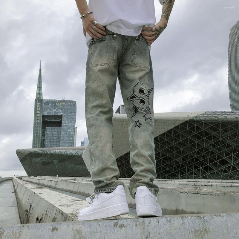Men's Jeans Street Men Vintage Distressed Letter Graphic Summer Hip Hop Fit Punk Streetwear Vaqueros Trousers Casual Y2k Denim Pants, Dark grey
Men's Jeans Street Men Vintage Distressed Letter Graphic Summer Hip Hop Fit Punk Streetwear Vaqueros Trousers Casual Y2k Denim Pants, Dark grey