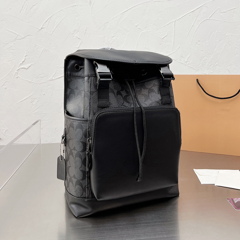 Vintage Classic Designer Backpack Coac Track Travel Computer Bags Casual Leather Shoulders Mens Pack Wallet With Belt Strap Composite High Quality Bag Size 35x26cm, 5# 35x26cm
Vintage Classic Designer Backpack Coac Track Travel Computer Bags Casual Leather Shoulders Mens Pack Wallet With Belt Strap Composite High Quality Bag Size 35x26cm, 5# 35x26cm