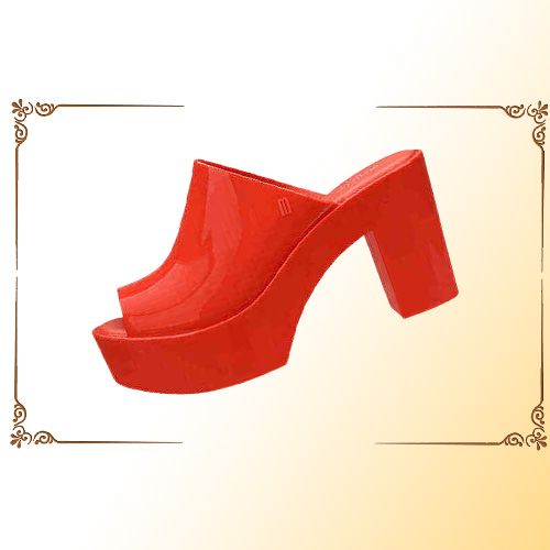 New High Heel HighHeeled For Women Solid Sandals Female Jelly Shoes SM071 G28