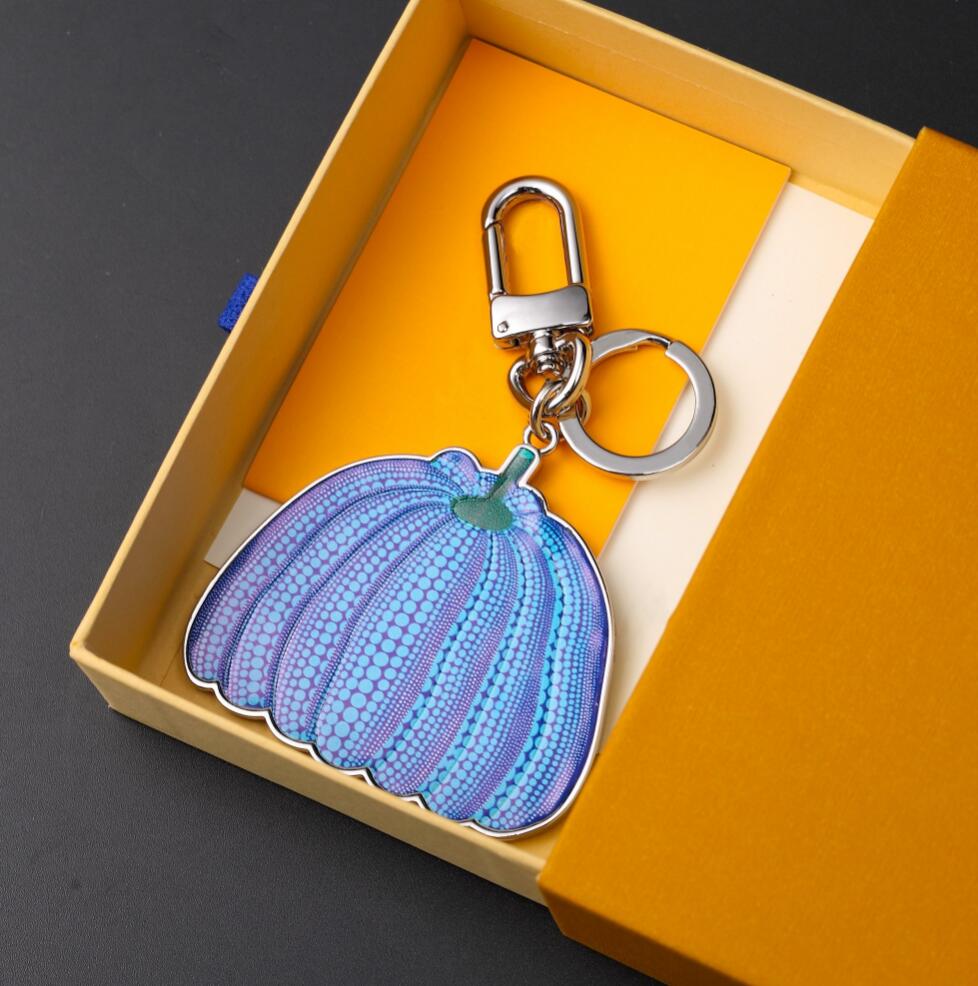 Pumpkin Keychain unisex bag pendant Fashion new designer keychain leather Men's women's car key chain accessories With Box Couples Key Ring
Pumpkin Keychain unisex bag pendant Fashion new designer keychain leather Men's women's car key chain accessories With Box Couples Key Ring