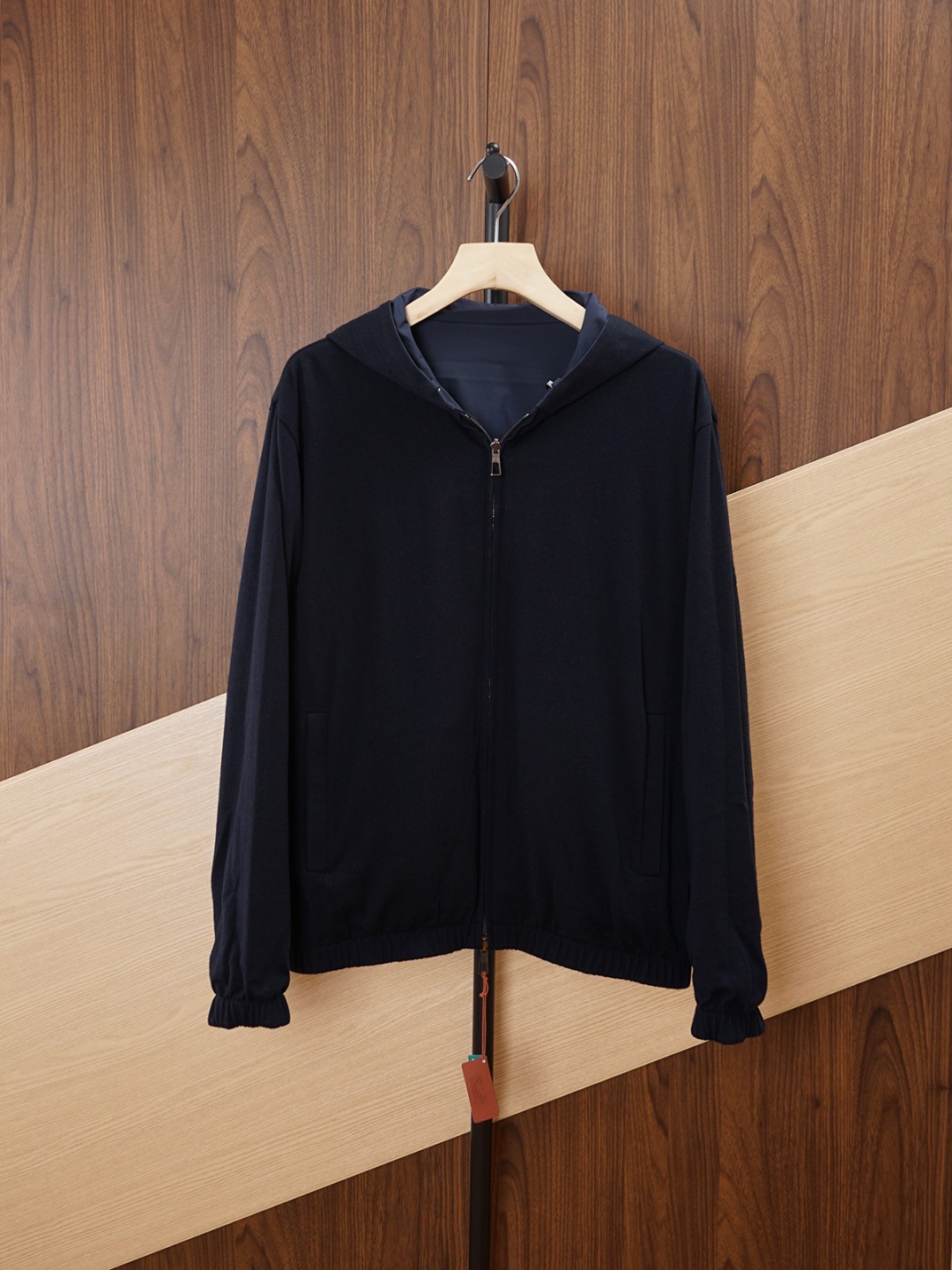 Mens Jackets Autumn Long Sleeved Double Sided Hooded Jacket loro piana Casual Coat, Blue
Mens Jackets Autumn Long Sleeved Double Sided Hooded Jacket loro piana Casual Coat, Blue