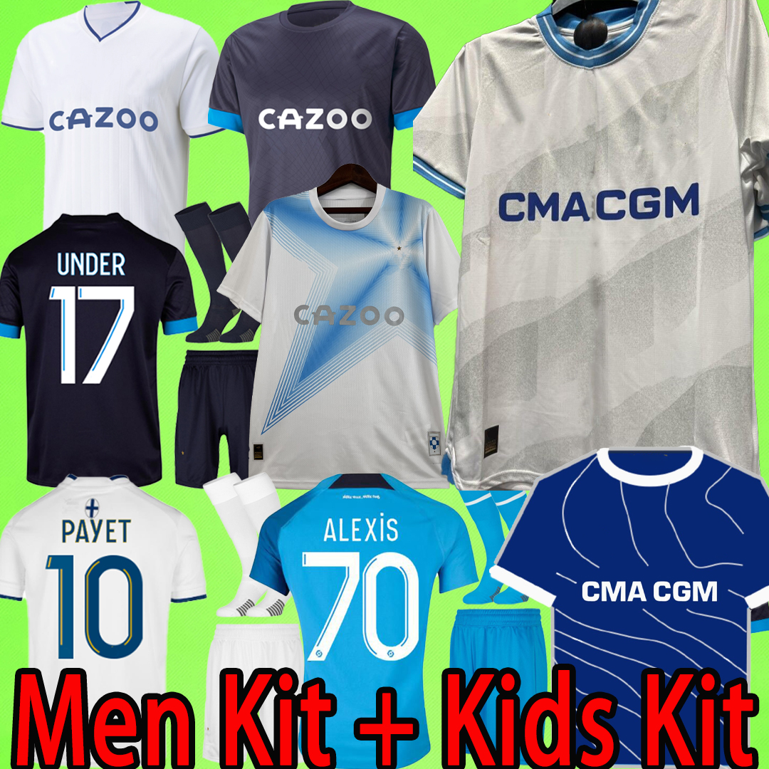 23 24 Marseilles Soccer jerseys home VITINHA MALINOVSKYI 30 Year Anniversary 2023 2024 Maillot De Foot 30th Kids kit Men sets football shirt boys ALEXIS PAYET uniform, 22/23
23 24 Marseilles Soccer jerseys home VITINHA MALINOVSKYI 30 Year Anniversary 2023 2024 Maillot De Foot 30th Kids kit Men sets football shirt boys ALEXIS PAYET uniform, 22/23