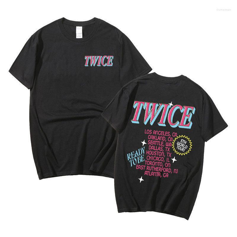 Men's T Shirts TWICE Ready TO BE Korean Style Kpop Men/women Shirt Harajuku Streetwear Men Cotton Hip Hop Vintage Aesthetic Clothes, Color at picture
Men's T Shirts TWICE Ready TO BE Korean Style Kpop Men/women Shirt Harajuku Streetwear Men Cotton Hip Hop Vintage Aesthetic Clothes, Color at picture
