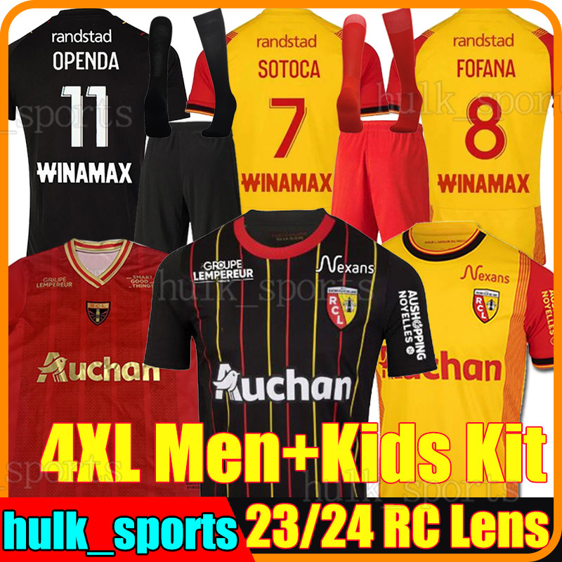 4XL 23/24 RC Lens Away OPENDA maillot soccer jerseys fans player version KAKUTA GANAGO SOTOCA FOFANA FORTES Football Shirt 2023 2024 NOTRE SANG ESTOR Men Kids Kits sock, 23-24 away kit
4XL 23/24 RC Lens Away OPENDA maillot soccer jerseys fans player version KAKUTA GANAGO SOTOCA FOFANA FORTES Football Shirt 2023 2024 NOTRE SANG ESTOR Men Kids Kits sock, 23-24 away kit