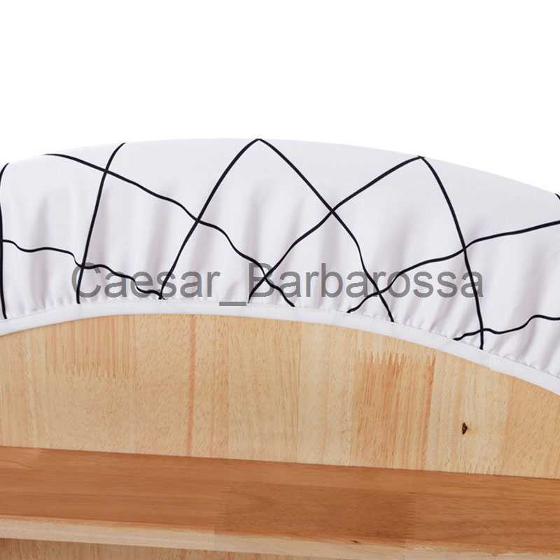 Table Cloth Waterproof Round Table Cover Elastic Fitted Leaves Printed Tablecloth Striped Oilproof Stretch Protector Home Kitchen Decor x0704