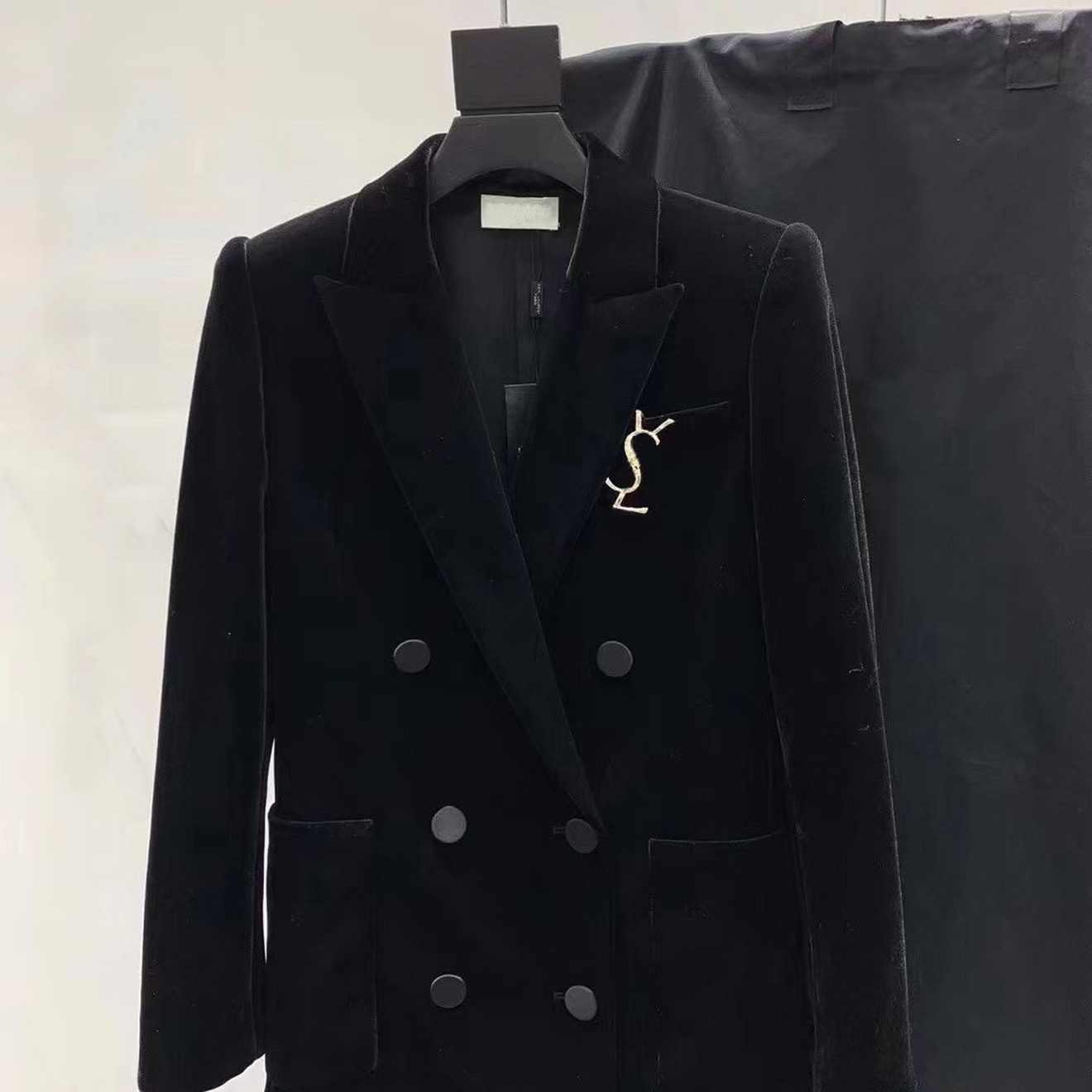 designer womens blazers suits jackets clothes with letters spring new Velour released tops, Black
designer womens blazers suits jackets clothes with letters spring new Velour released tops, Black