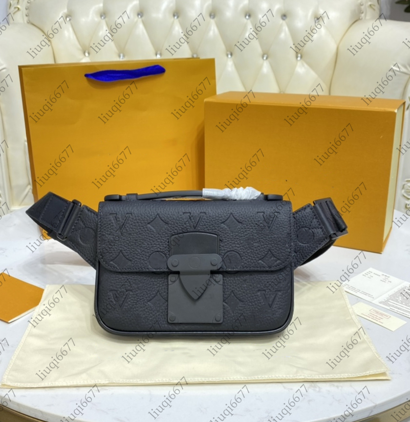 7A Quality S Lock Sling Bag Designer bag womens Mens Genuine Leather Fanny Pack Waist Bags Crossbody bag Purse Wallet bum bag Handbags Chest bag Belt Bag Bumbag with Box, Embossing-black
7A Quality S Lock Sling Bag Designer bag womens Mens Genuine Leather Fanny Pack Waist Bags Crossbody bag Purse Wallet bum bag Handbags Chest bag Belt Bag Bumbag with Box, Embossing-black
