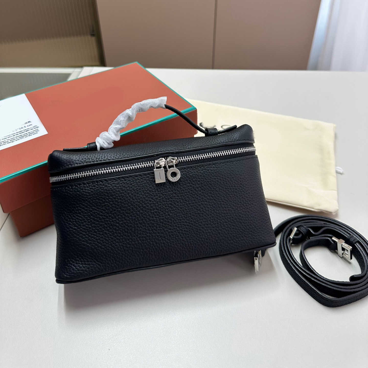 LP Totes Designer Brand Chain Shoulder Messenger Bags Mirror Quality Women Leather Handbags Fashion Small Square 230731