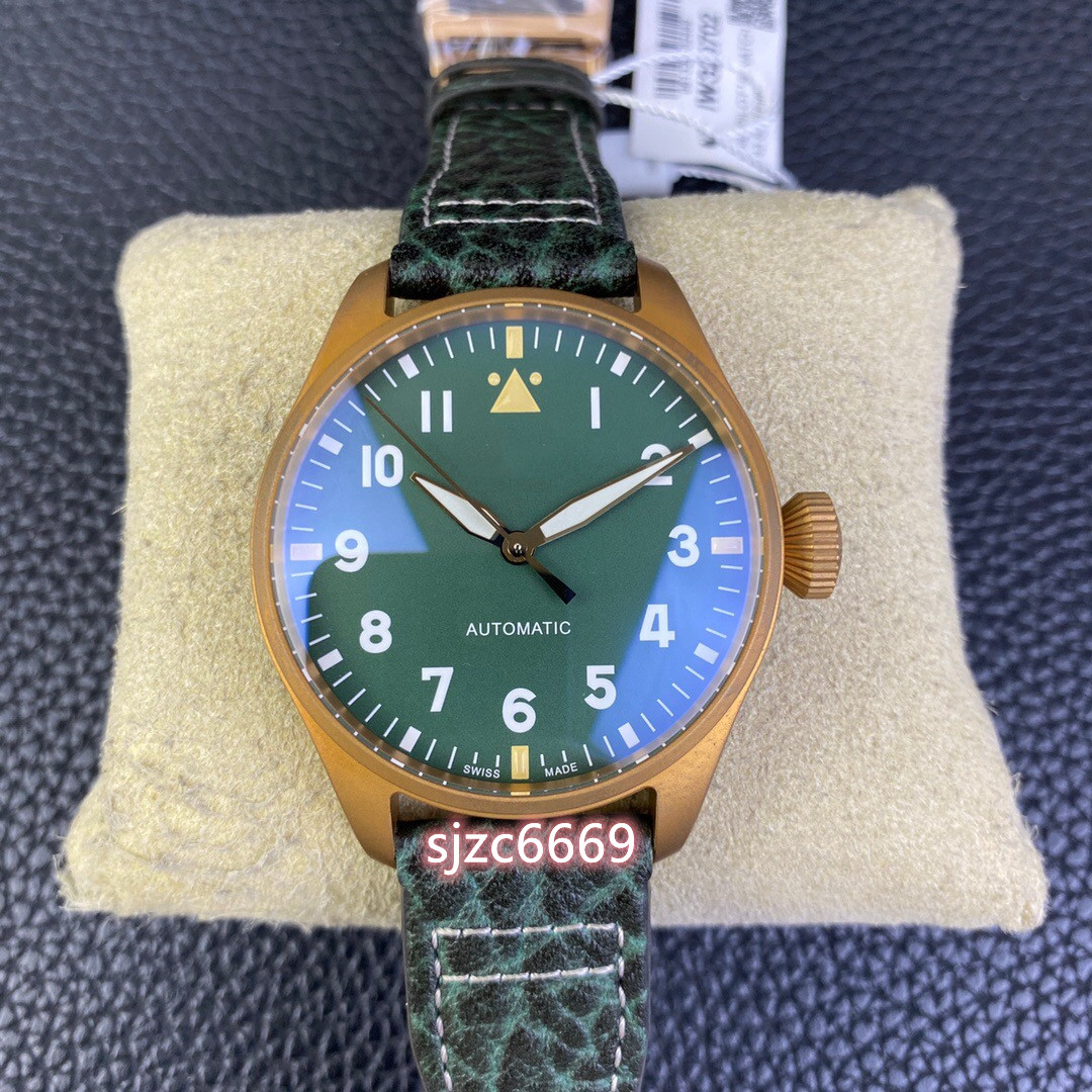 M+3297-02 Watch diameter 43 mm Bronze case sapphire glass mirror fluoridated rubber strap