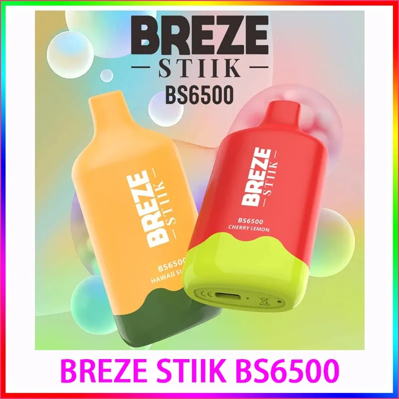 Original disposable vape Breze Stiik BS bs6500 15ml Pods With Rechargeable 400mah Rechargable Battery 6500 Disposable Vape Pen Pod Ecigs cigvapes
Original disposable vape Breze Stiik BS bs6500 15ml Pods With Rechargeable 400mah Rechargable Battery 6500 Disposable Vape Pen Pod Ecigs cigvapes