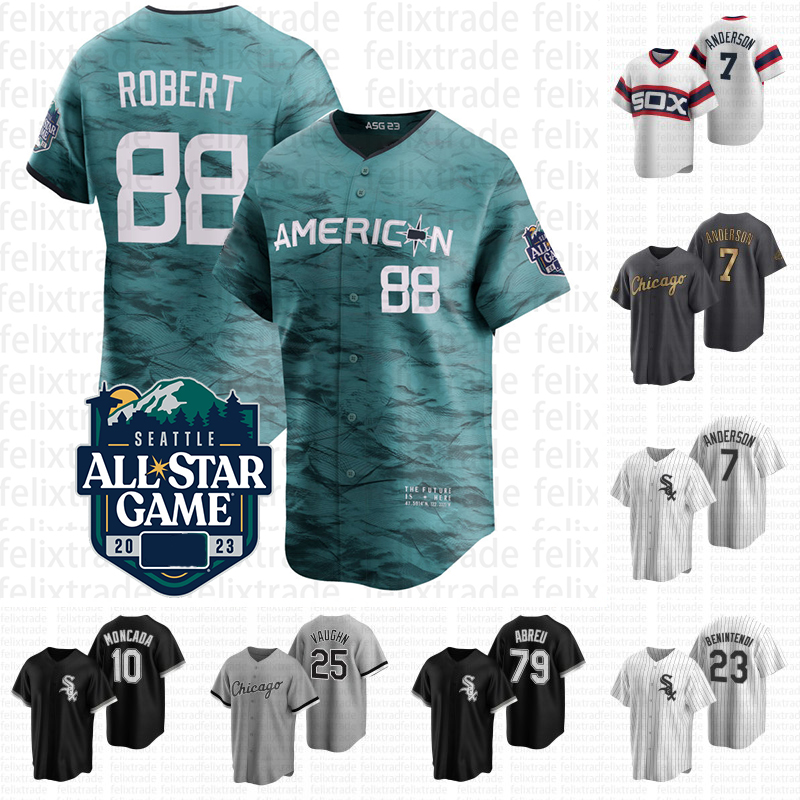 Luis Robert Jr. Tim Anderson 2023 All-Star Game Jersey Chicago Yoan Moncada White Sox Jose Abreu Frank Thomas Andrew Vaughn Bo Jackson Dylan Cease Eloy Jimenez, Youth s-xl grey
Luis Robert Jr. Tim Anderson 2023 All-Star Game Jersey Chicago Yoan Moncada White Sox Jose Abreu Frank Thomas Andrew Vaughn Bo Jackson Dylan Cease Eloy Jimenez, Youth s-xl grey