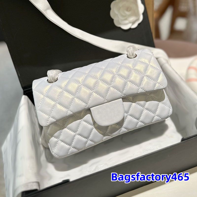 Double Flap Womens Classic Quilted Sheepskin Diamond Crossbody Shoulder Handbags With Chain Silver Hardware Luxury Wallets Pouches Purses Sacoche Designer bag, White
Double Flap Womens Classic Quilted Sheepskin Diamond Crossbody Shoulder Handbags With Chain Silver Hardware Luxury Wallets Pouches Purses Sacoche Designer bag, White