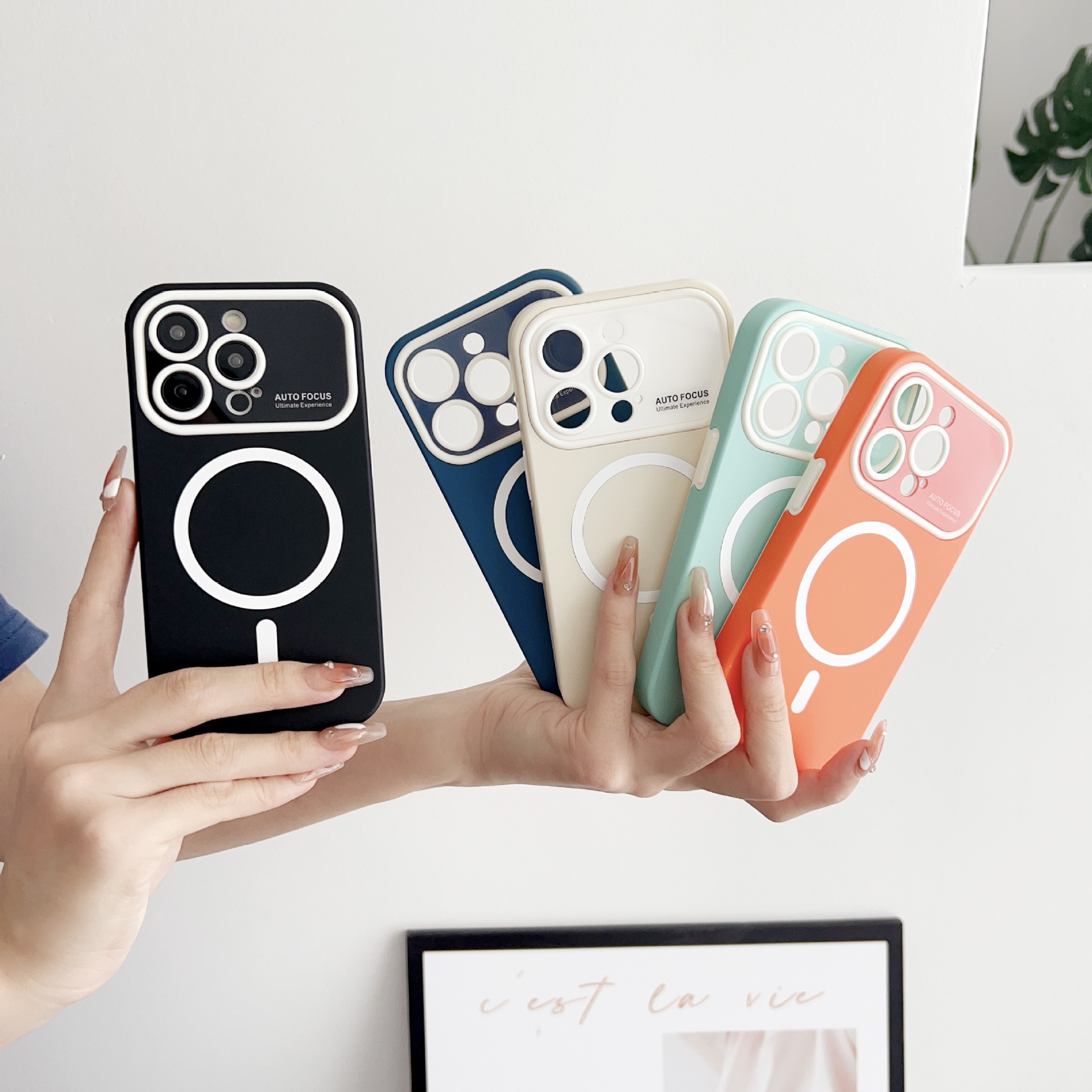 Magnetic Matte PC Phone Case 12 13 14 Pro Max With Lens Large Protection Window Magsafe For Iphone 14 plus
Magnetic Matte PC Phone Case 12 13 14 Pro Max With Lens Large Protection Window Magsafe For Iphone 14 plus